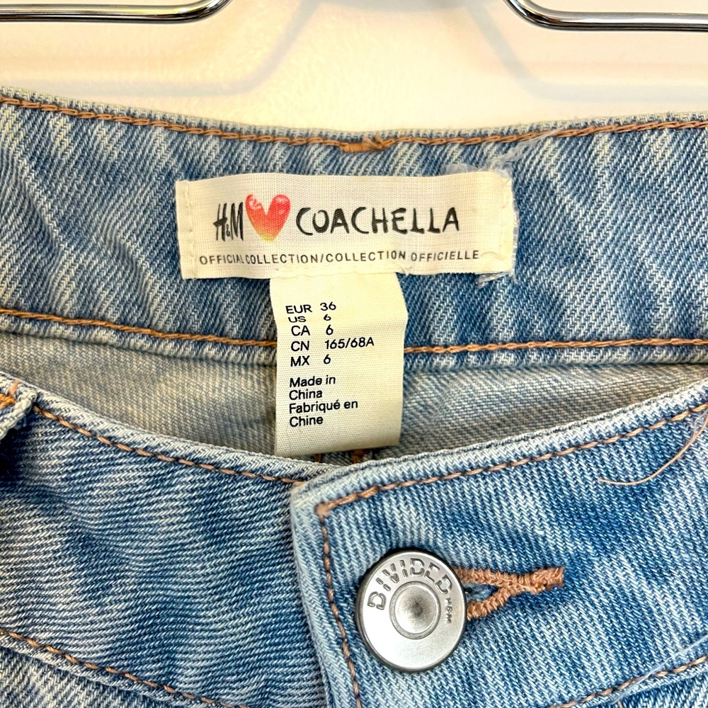 H&M Coachella collection jeans